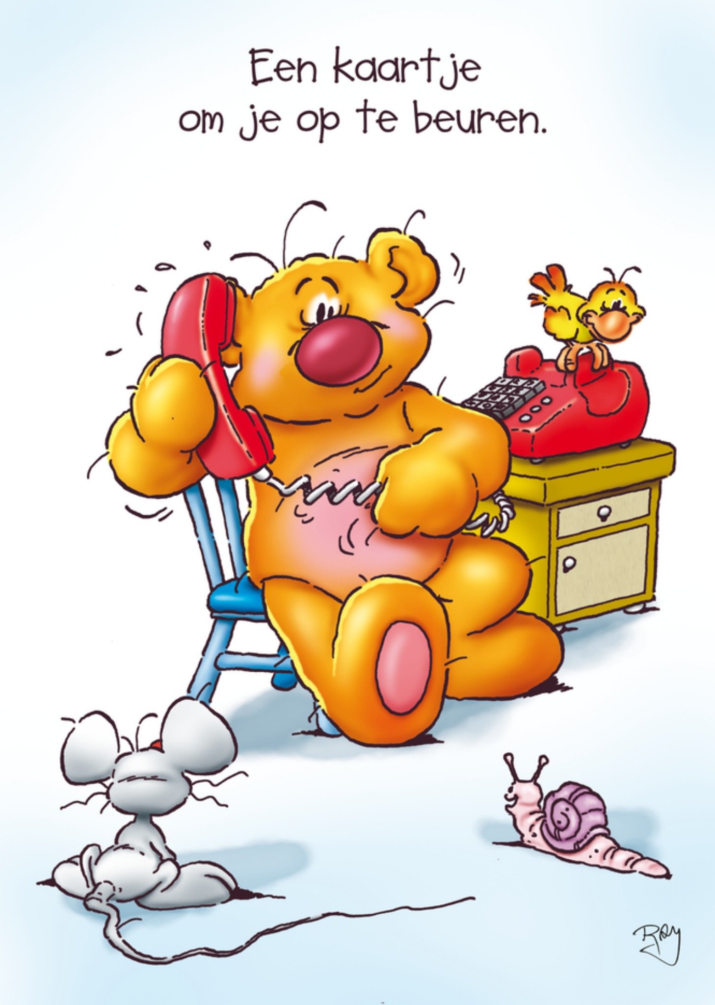 Sterkte kaart Zoon Kaart Doodles