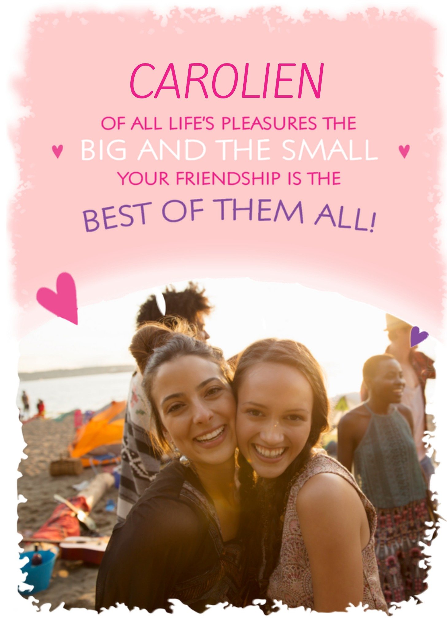 Verjaardagskaart fotokaart met naam Kaart Paperlink