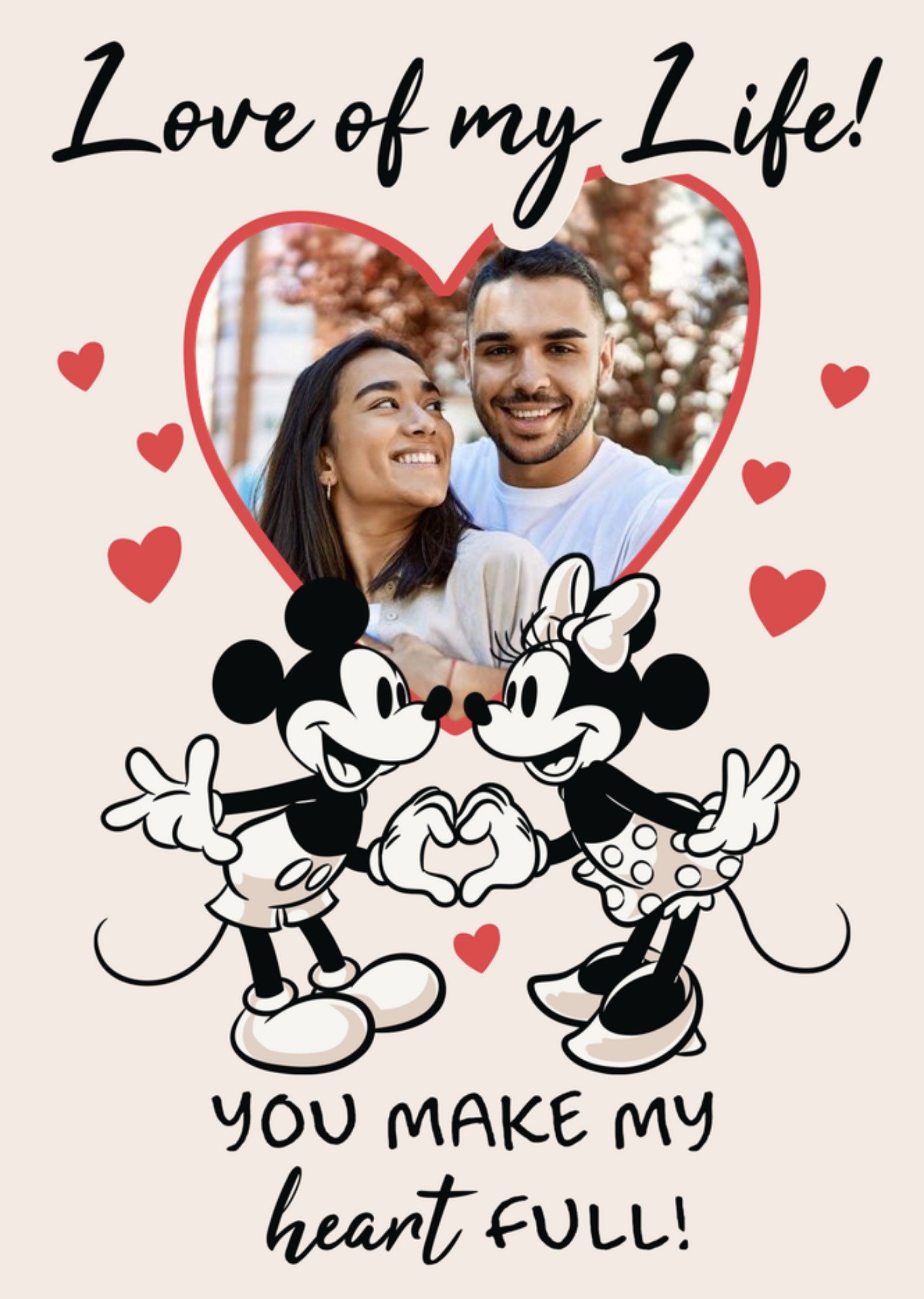 Disney Valentijnskaart Mickey Friends Met foto Kaart Mickey Mouse