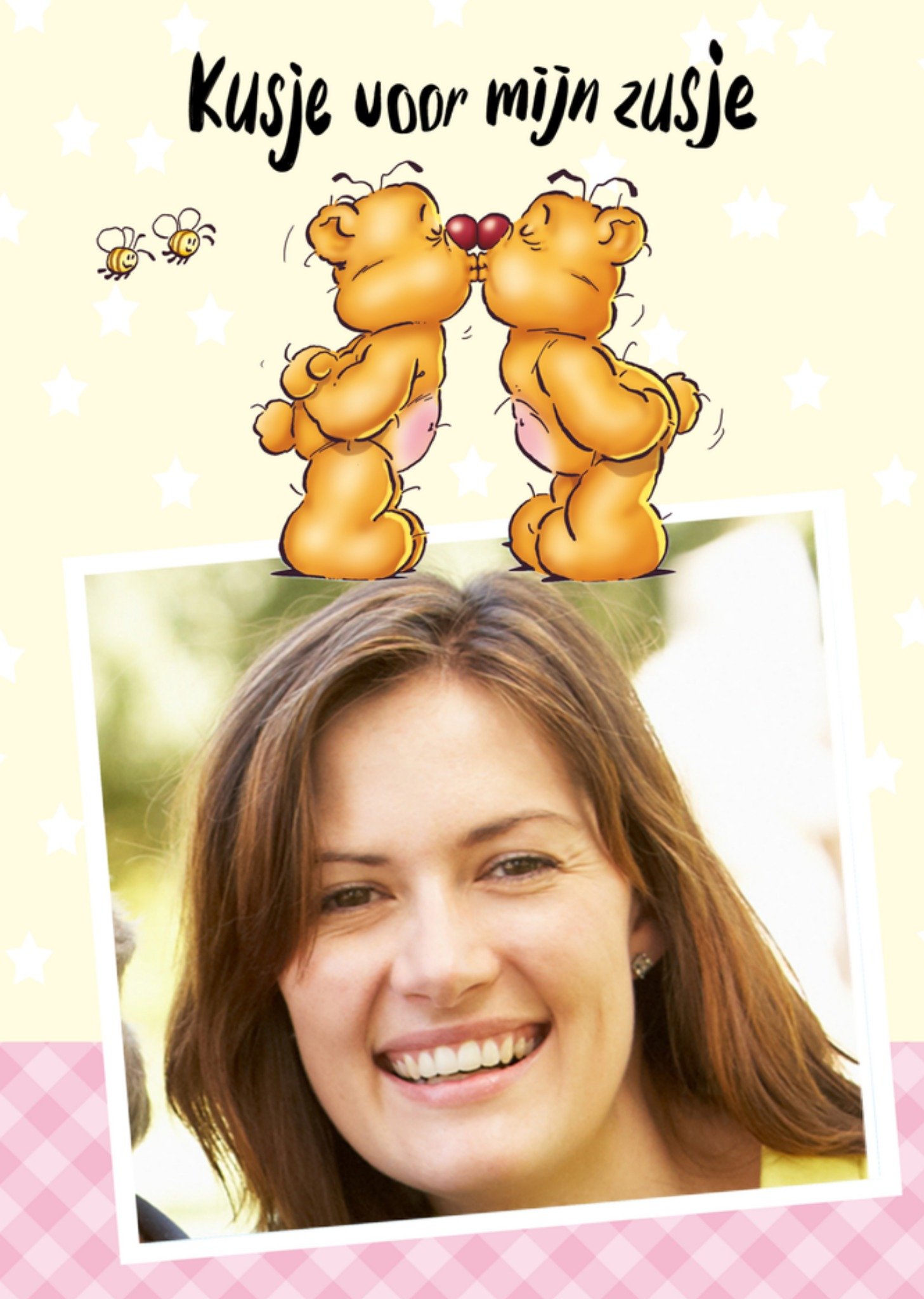 Broer en zus dag fotokaart zus Kaart Doodles