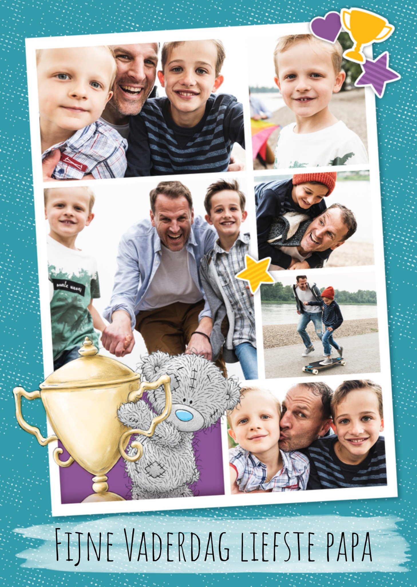 Vaderdagkaart Tatty Teddy Liefste Papa Kaart Me to You