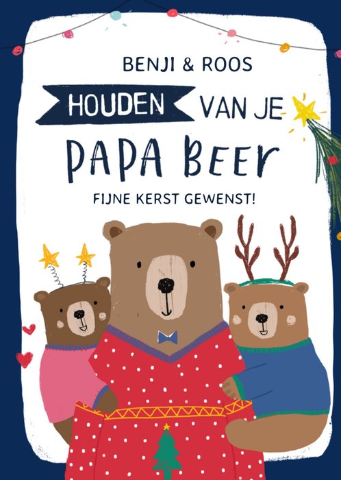 Greetz | Kerst | Illustratie | Beer