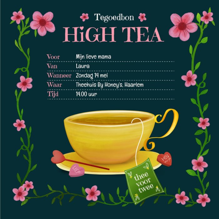 Greetz | Moederdagkaart | High Tea