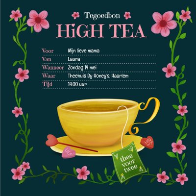 Greetz | Moederdagkaart | High Tea