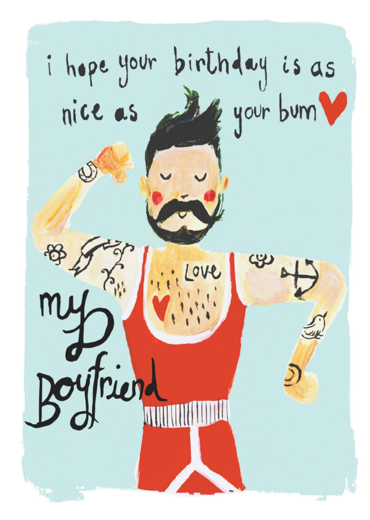 Sooshichacha Bedankkaart illustratie Kaart Sooshichacha Limited