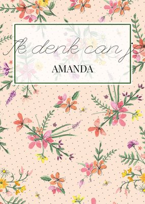 Okey Dokey Design | Denken aan | Bloemen | Roze