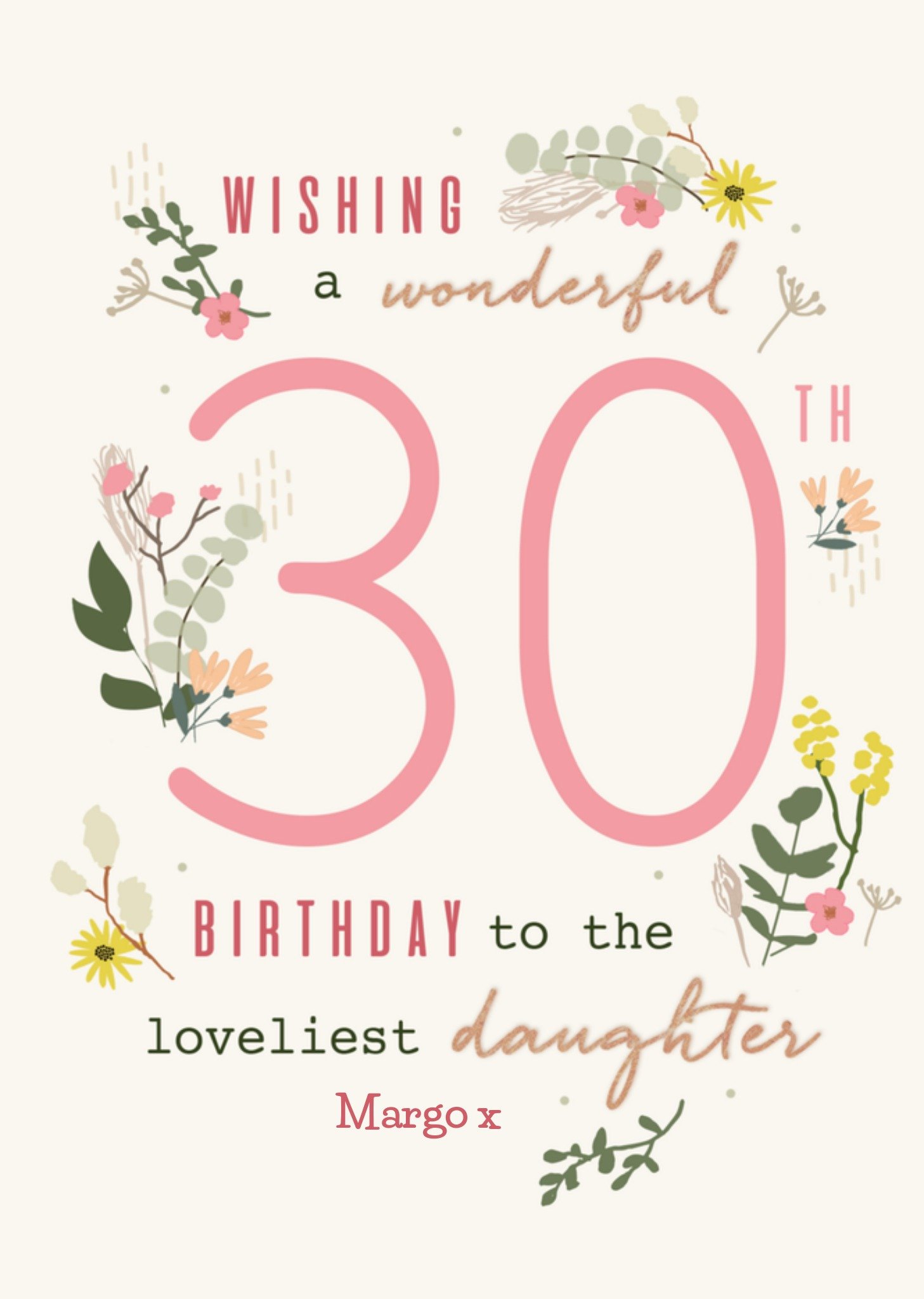 Verjaardagskaart kaart met naam Greetz