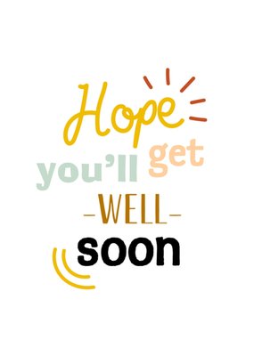 Greetz | Beterschapskaart | Get well soon