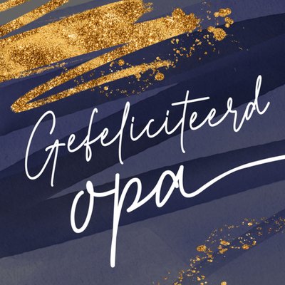 Luckz | Verjaardagskaart | Gefeliciteerd Opa