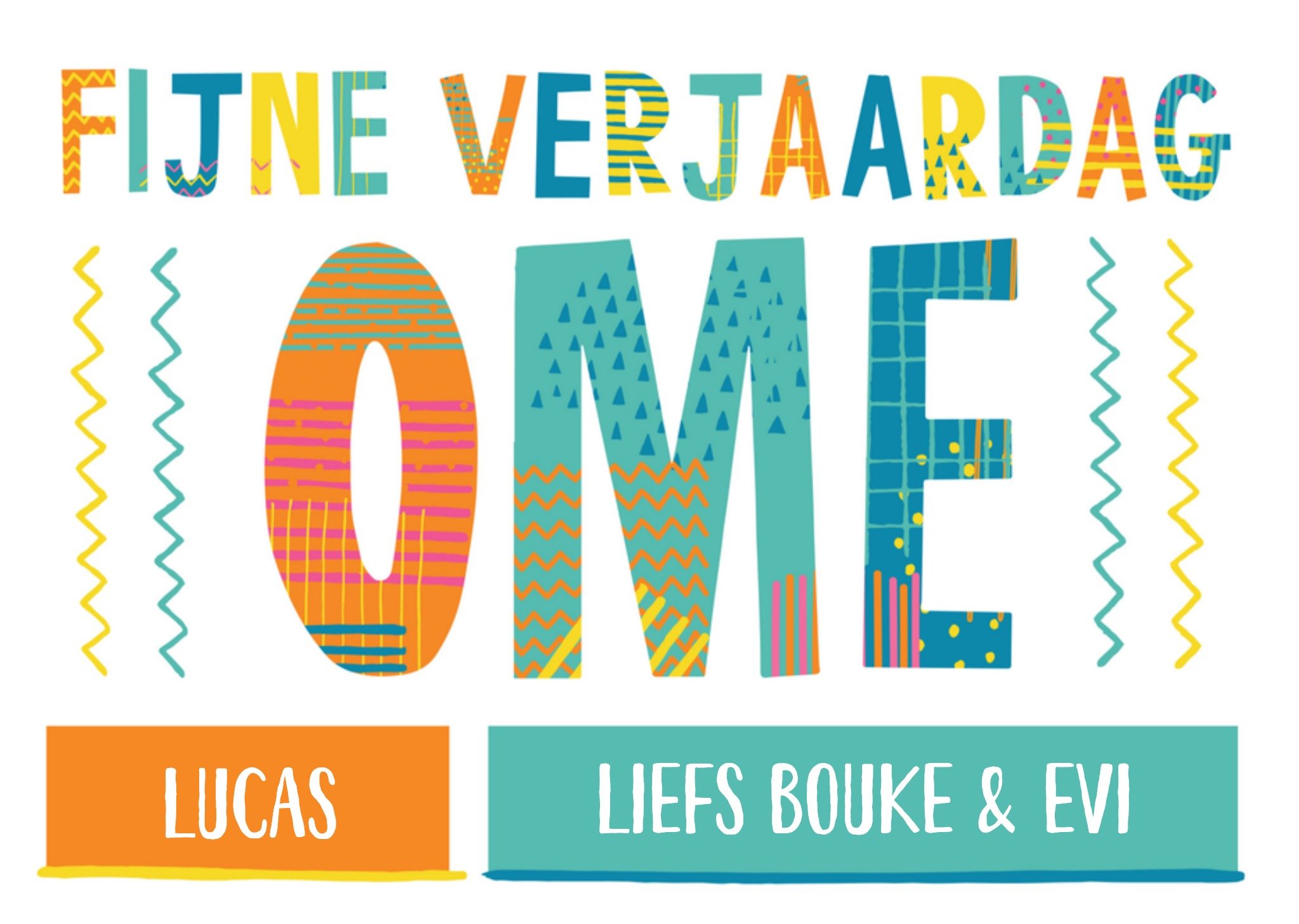 Verjaardagskaart fijne verjaardag oom Greetz