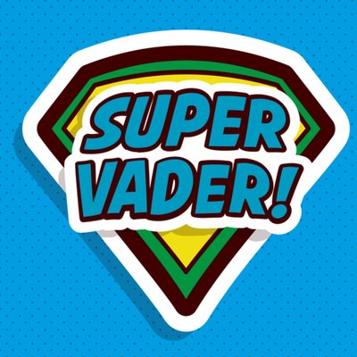 Paperclip | Vaderdagkaart | super vader!