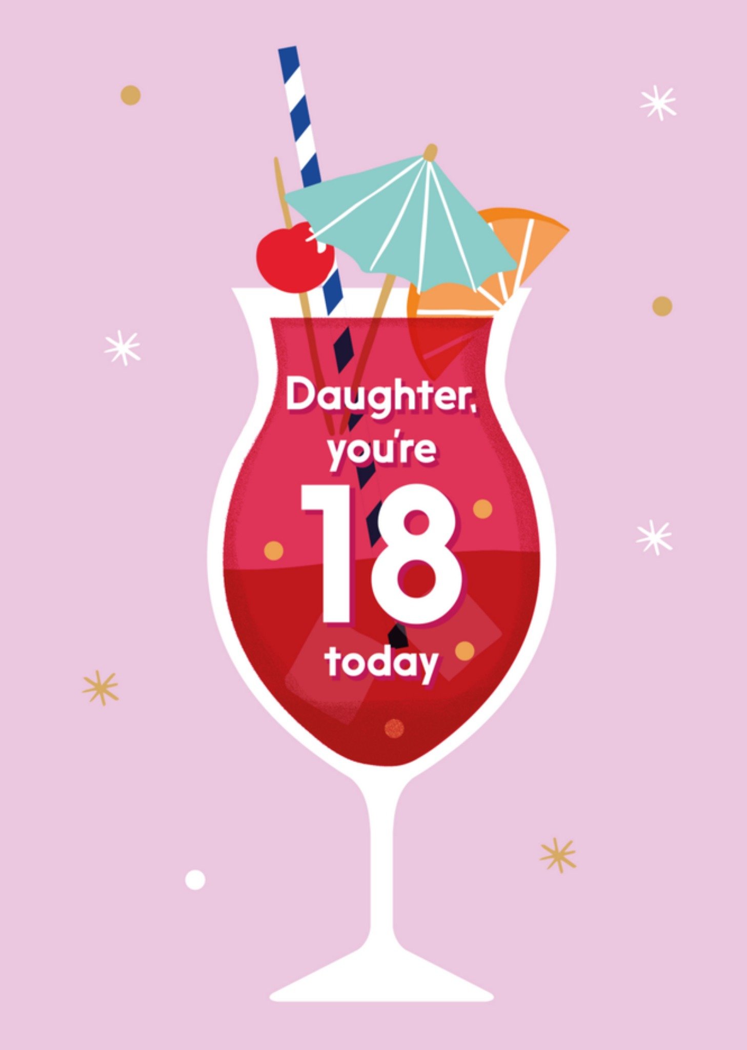 Verjaardagskaart Cocktail Kaart Greetz