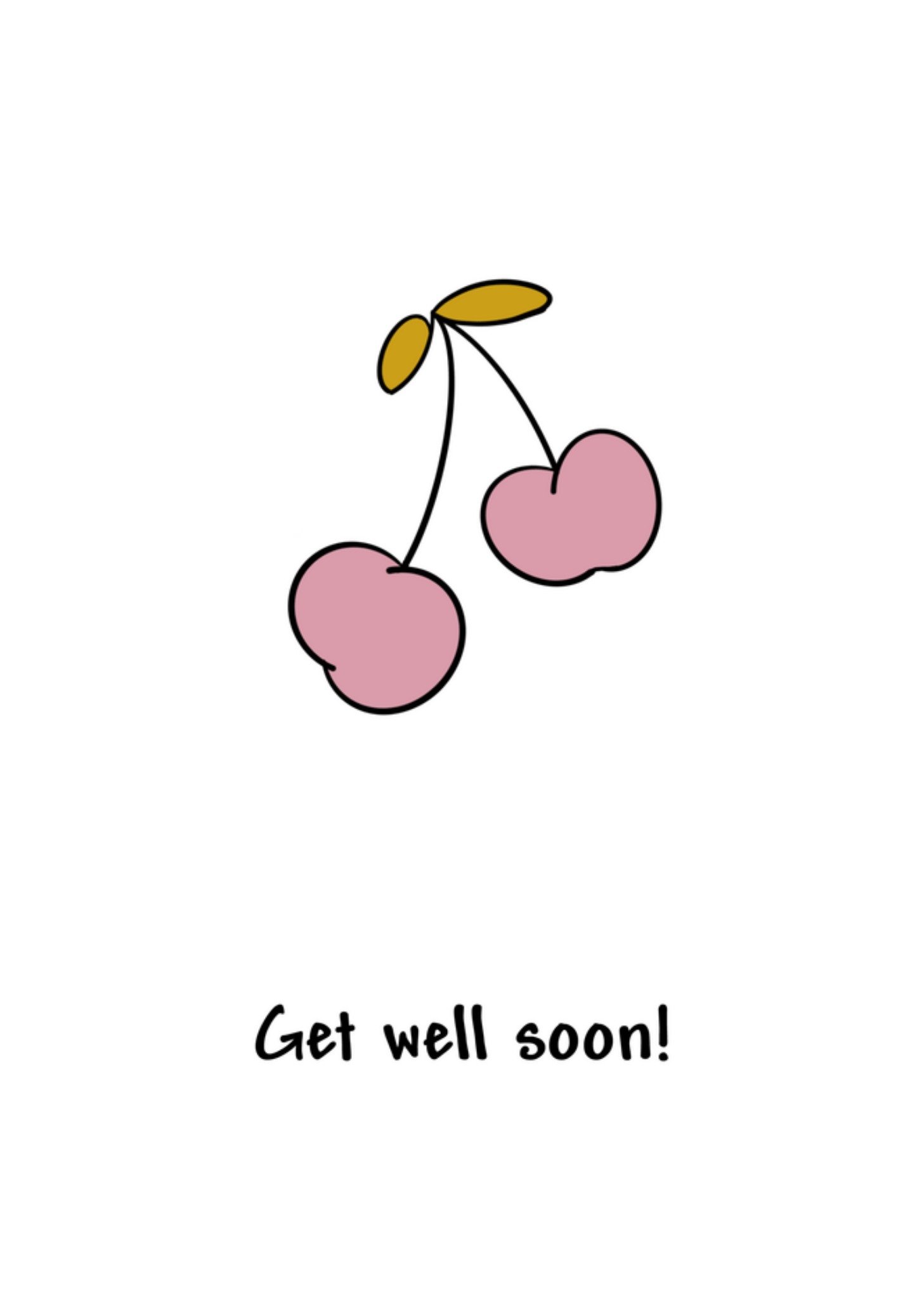 Greetz Beterschapskaart kersen Standard Card