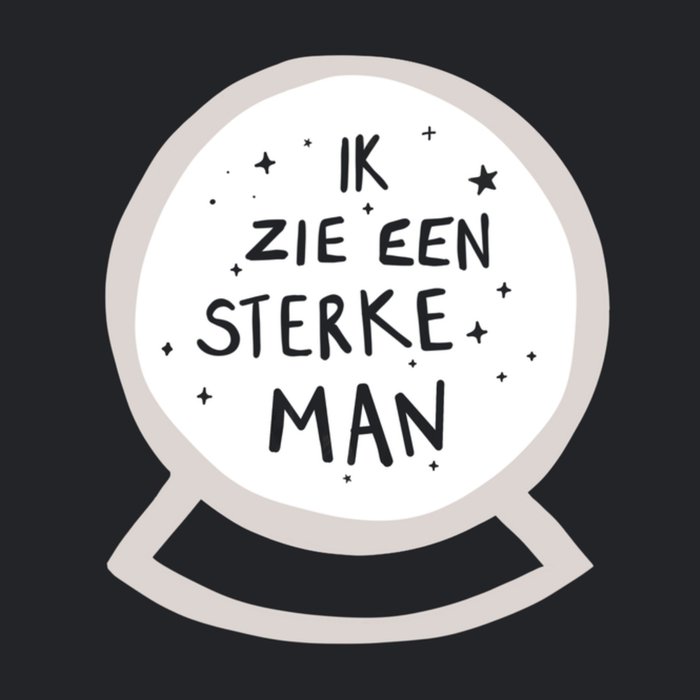 Denken aan kaart | Greetz | Sterke man