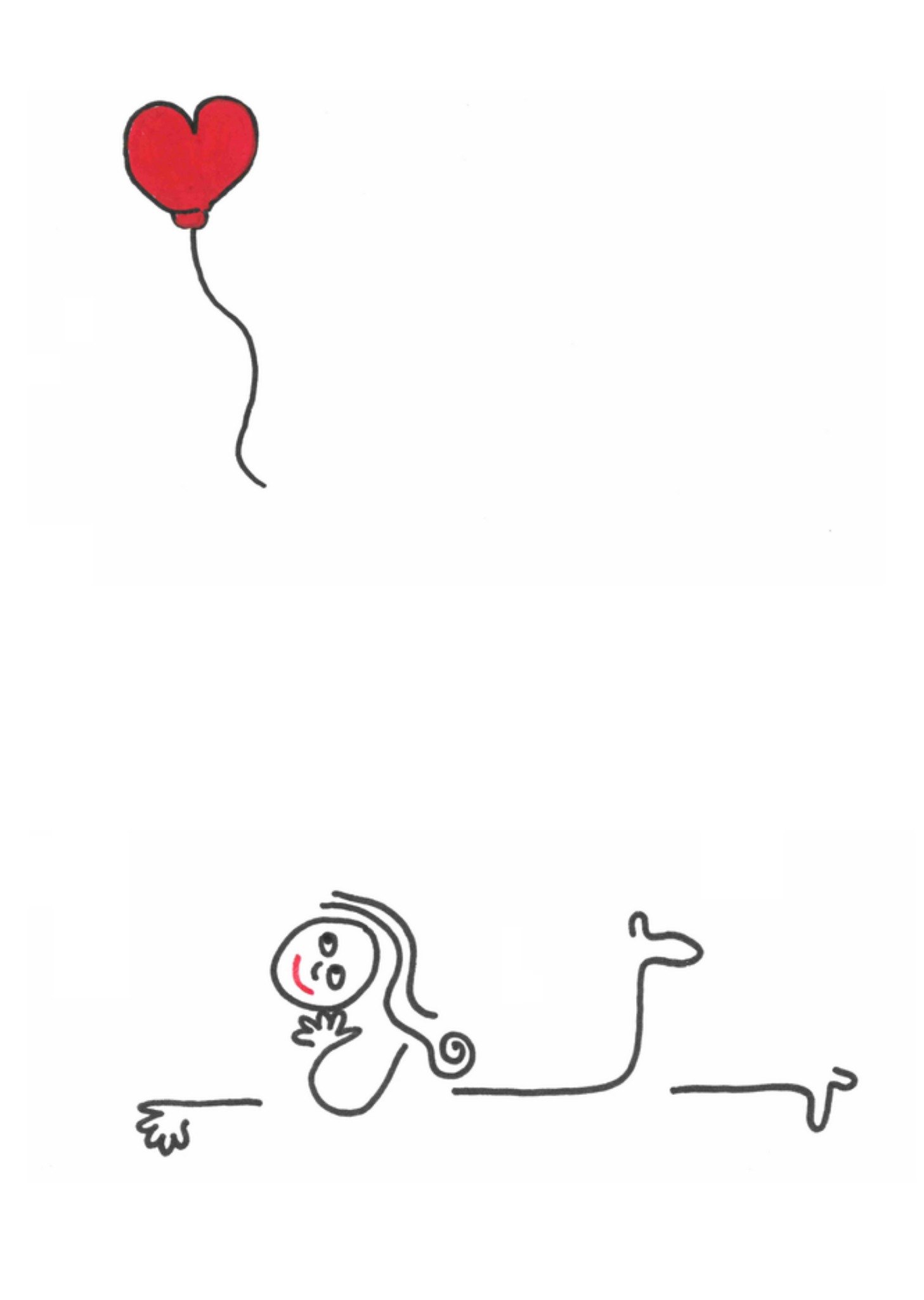 Valentijnskaart Hart Kaart Eva Gans