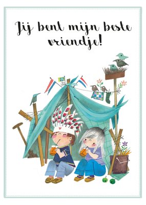 Fiep Westendorp | Vriendschapskaart | tent