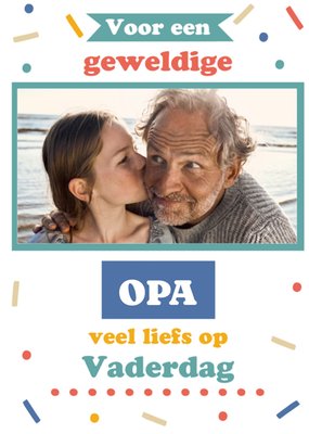 Greetz | Vaderdagkaart | fotokaart | opa