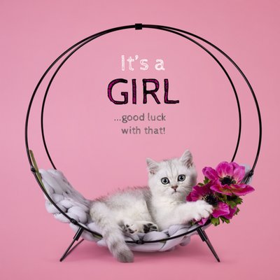 Catchy Images | Geboortekaart | It's a GIRL