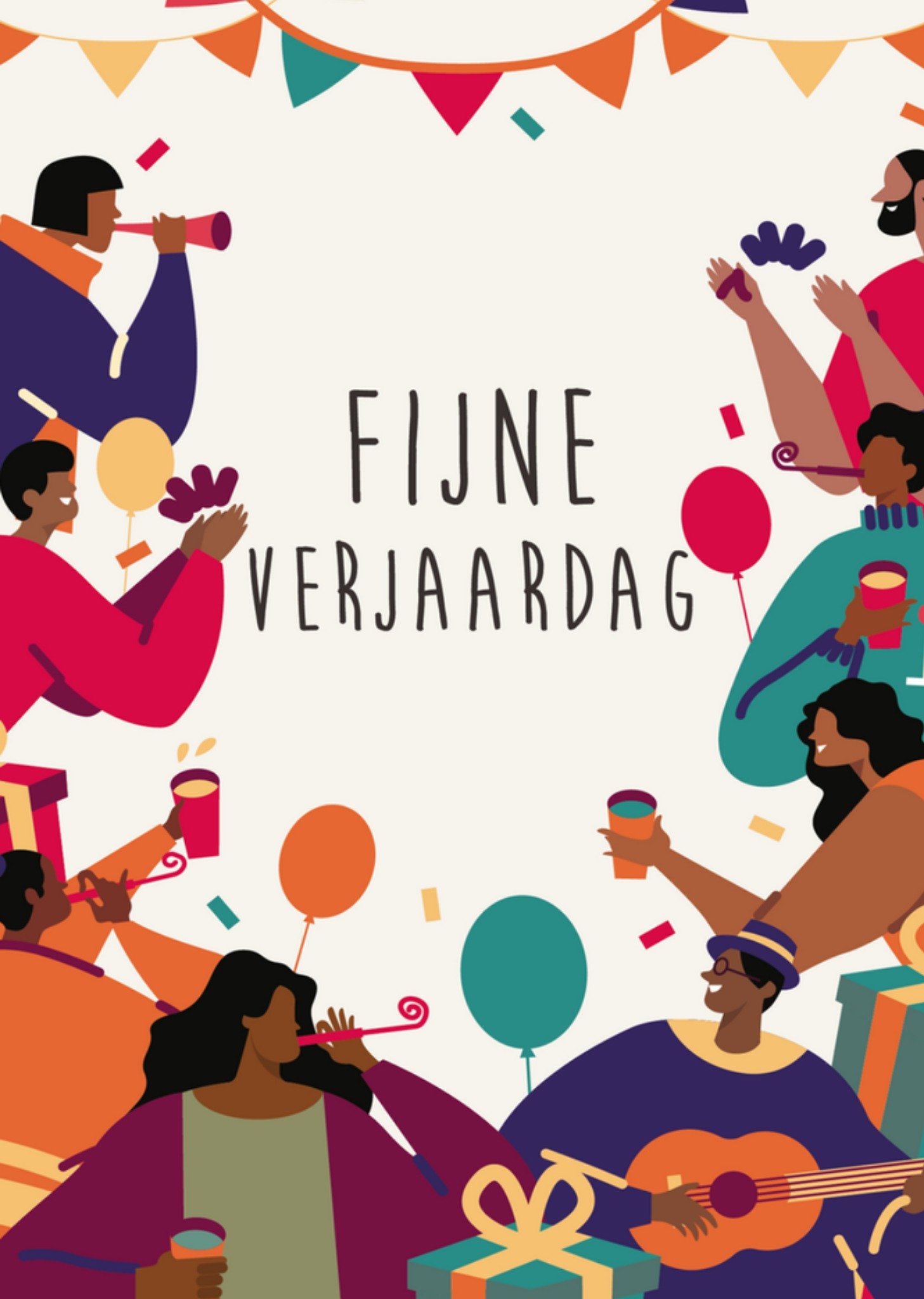 Anoela Cards Verjaardagskaart fijne verjaardag Kaart Anoela cards