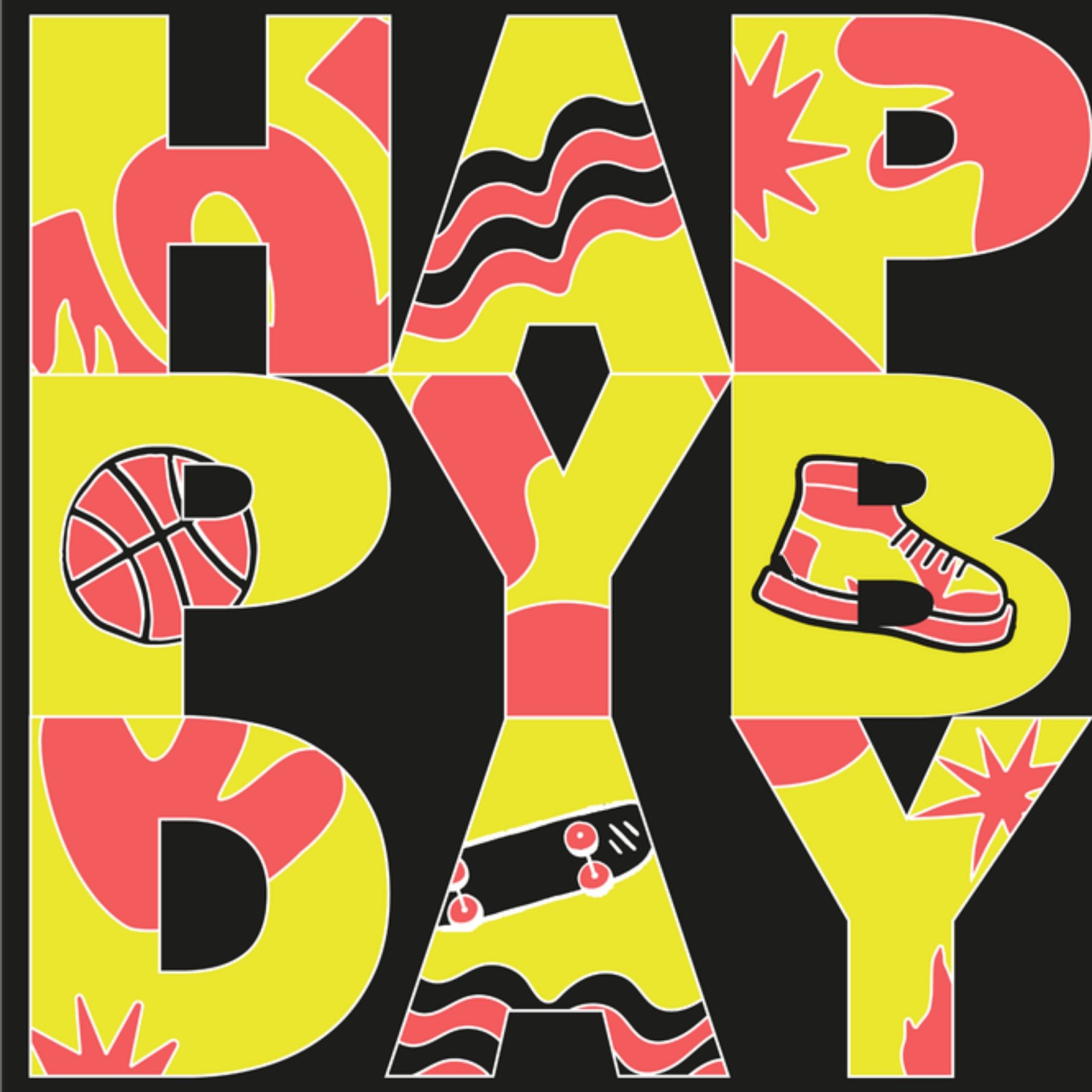 Greetz Verjaardagskaart Skaten Vierkant