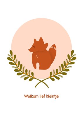 Greetz | Geboortekaart | vos