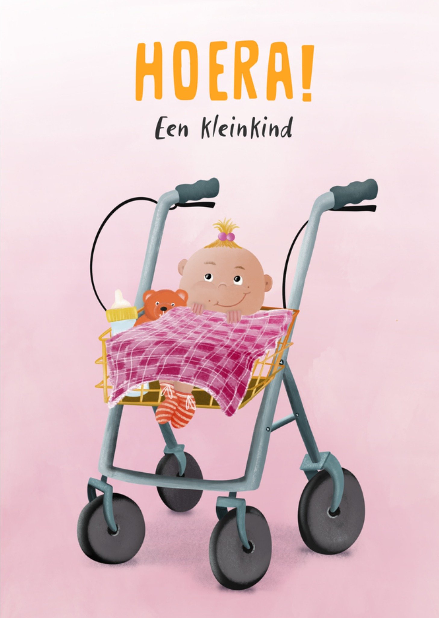 Patricia Hooning Geboortekaart Kleinkind Kaart Fishuals