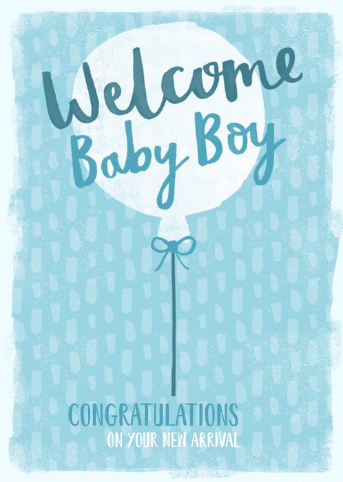 Greetz | Geboortekaart | welcome baby boy