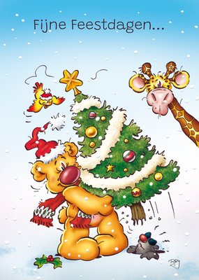 Doodles | Kerstkaart | Fijne feestdagen