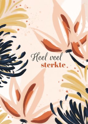 Greetz | Sterkte kaart | bloemen | veel sterkte