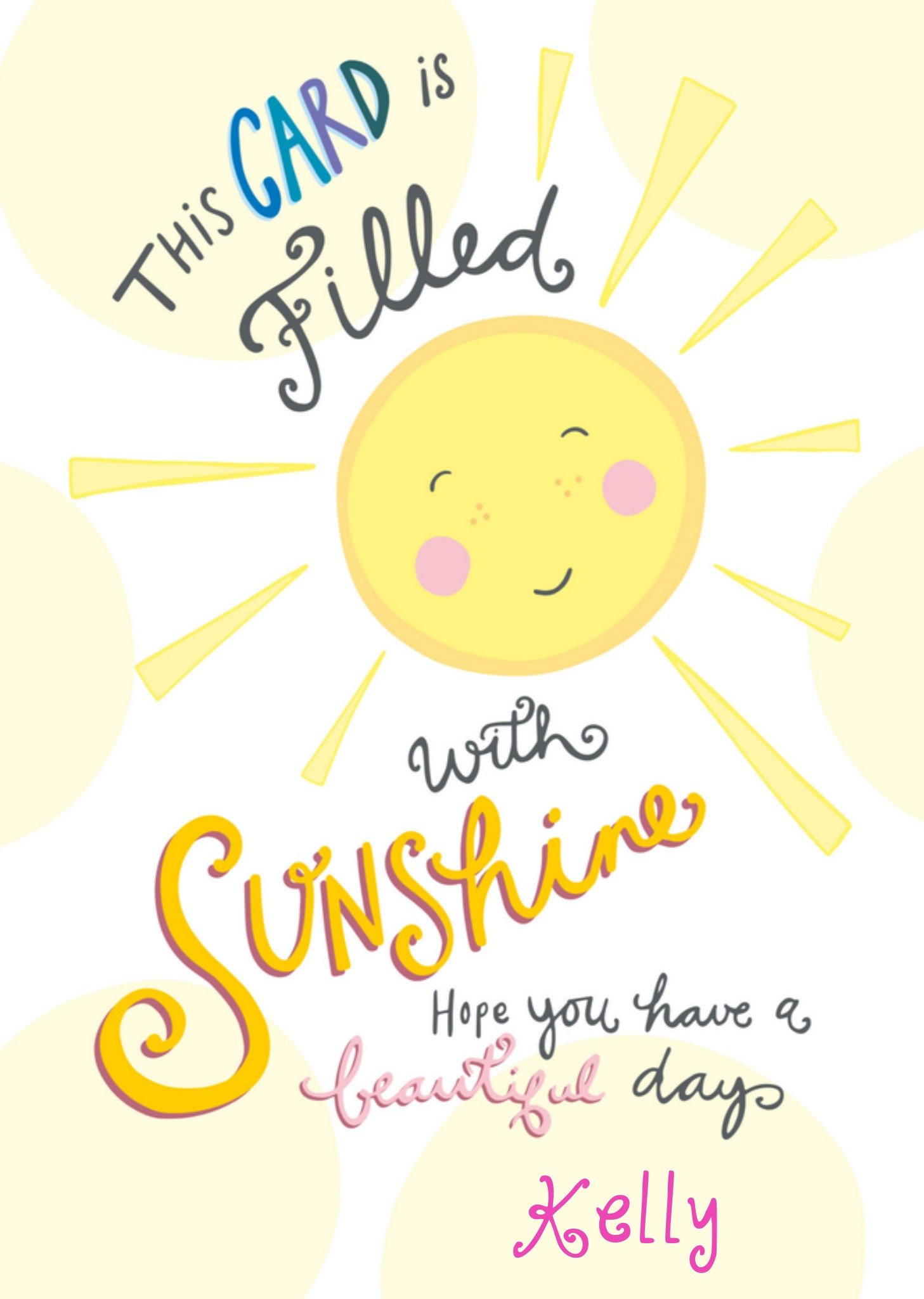 Funny Side up Verjaardagskaart met naam Kaart Funny Side Up