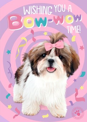 Studio Pets | Verjaardagskaart | Bow-wow