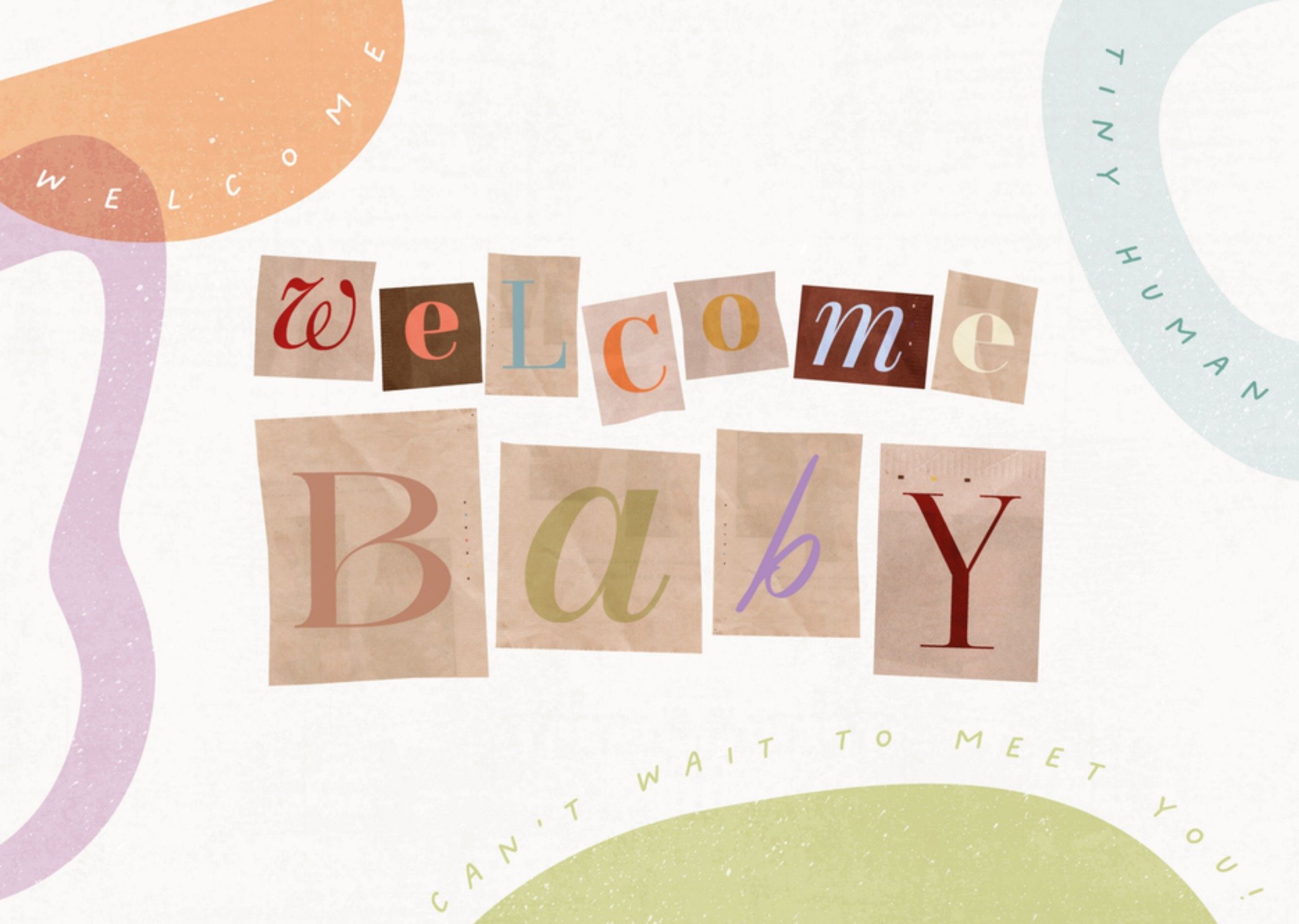 Geboortekaart baby Kaart Melolelo