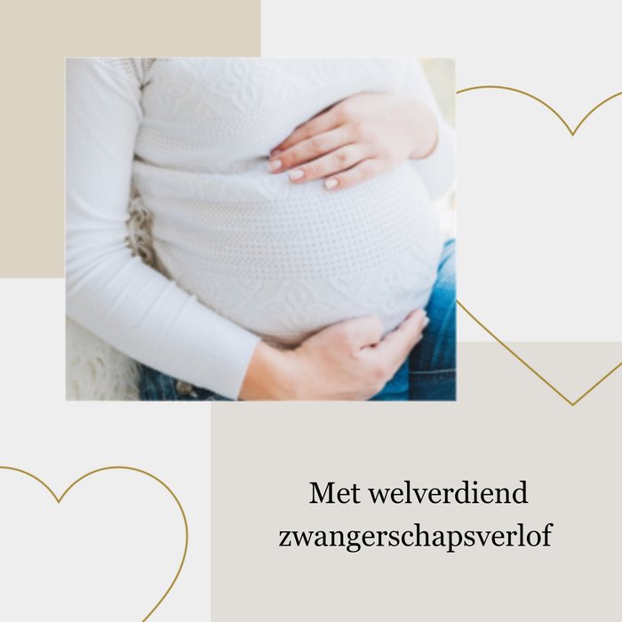 Greetz | Zwangerschapskaart | Collega | Zakelijk