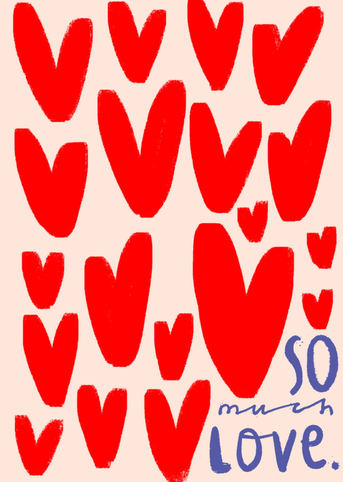 Gozde Valentijnskaart So Much Love Kaart Greetz