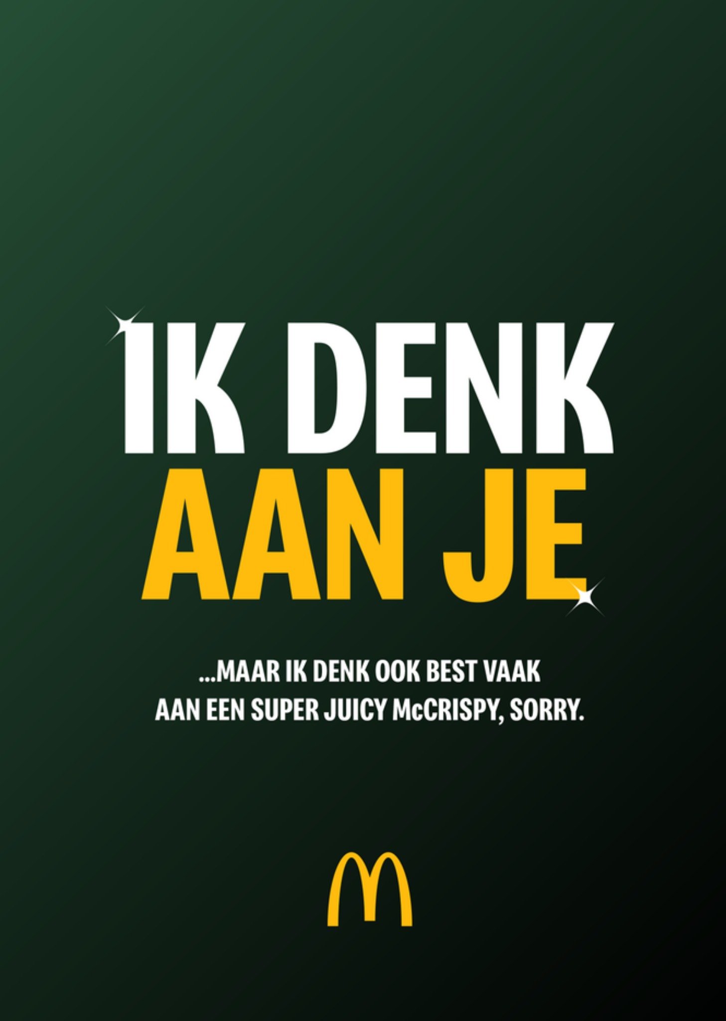 Greetz McDonalds Partnership Denken aan kaart Ik denk aan je Standard Card
