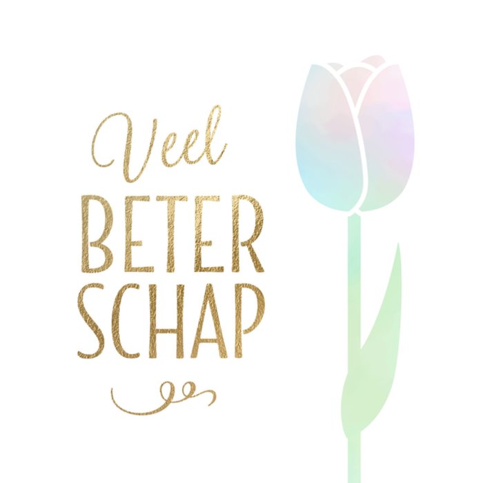 Luckz | Beterschapskaart | Tulp