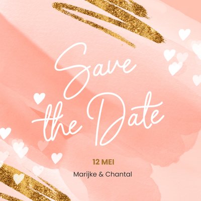 Luckz | Save the date | met namen en datum
