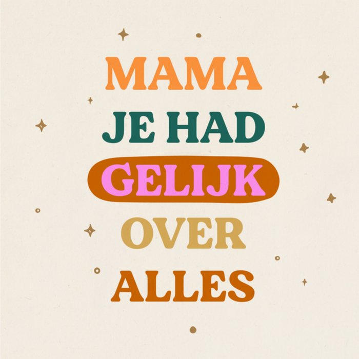 Greetz | Moederdagkaart | Mama