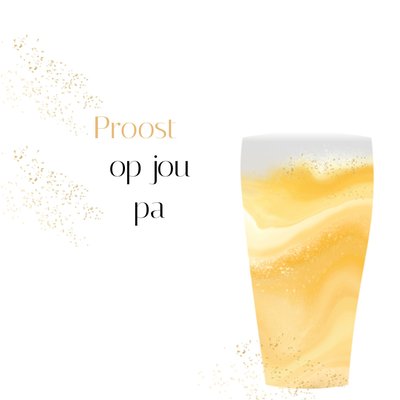 Greetz | Verjaardagskaart | Proost op jou pa