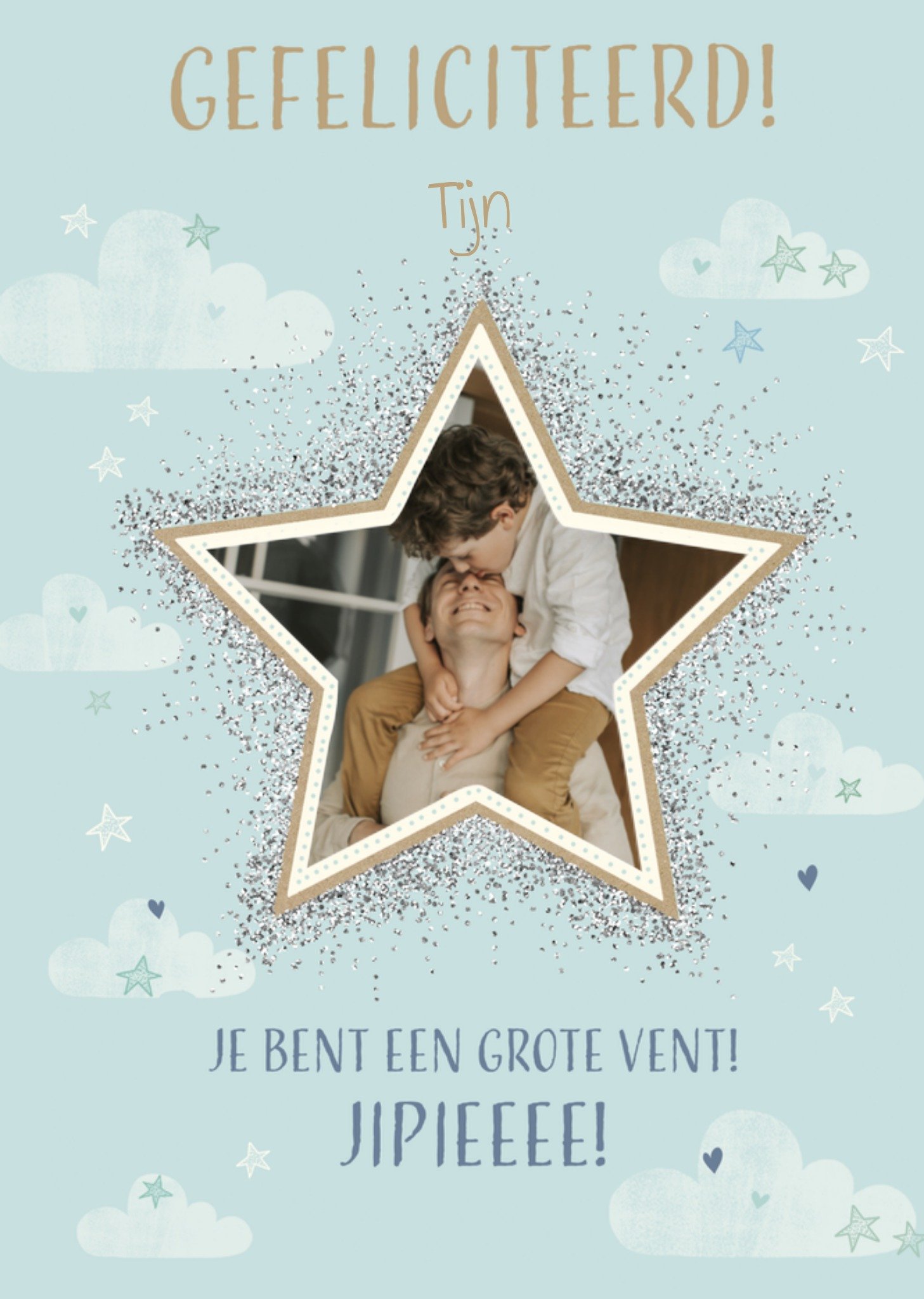 Gefeliciteerd Ster Zoon Kaart UK Greetings