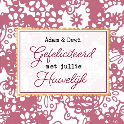 Greetz | Huwelijkskaart | met naam