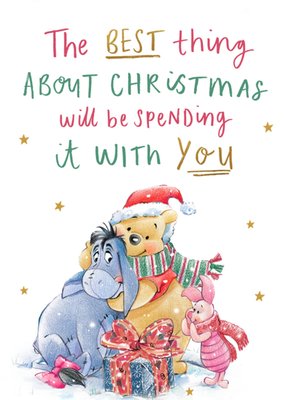 Disney | Kerstkaart | Winnie the Pooh 