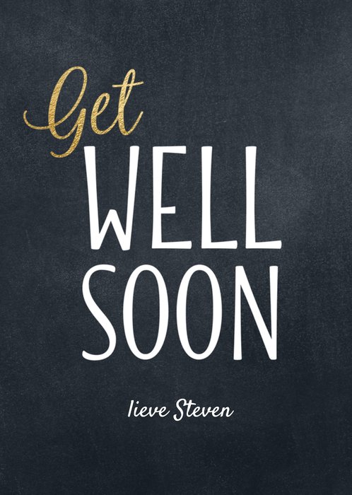 Luckz | Beterschapskaart | Get well soon