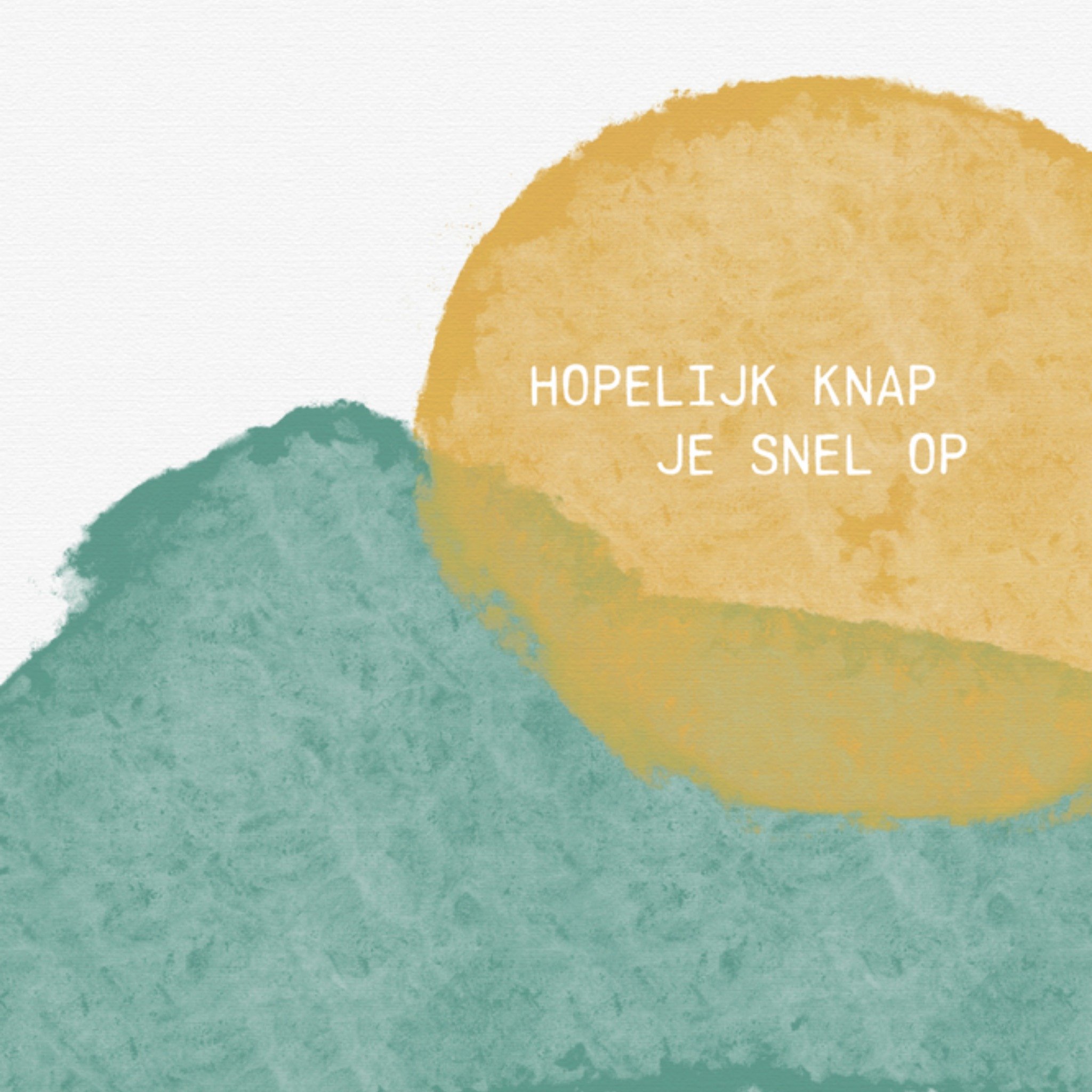 Greetz Beterschapskaart knap snel op Vierkant