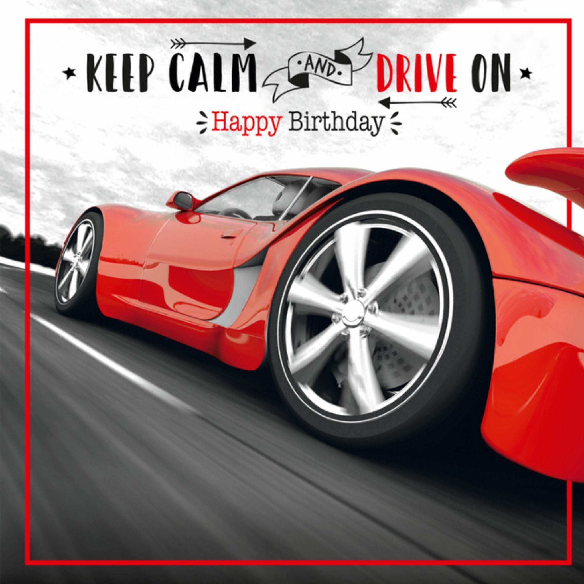 Drive on Vierkante Kaart TMS