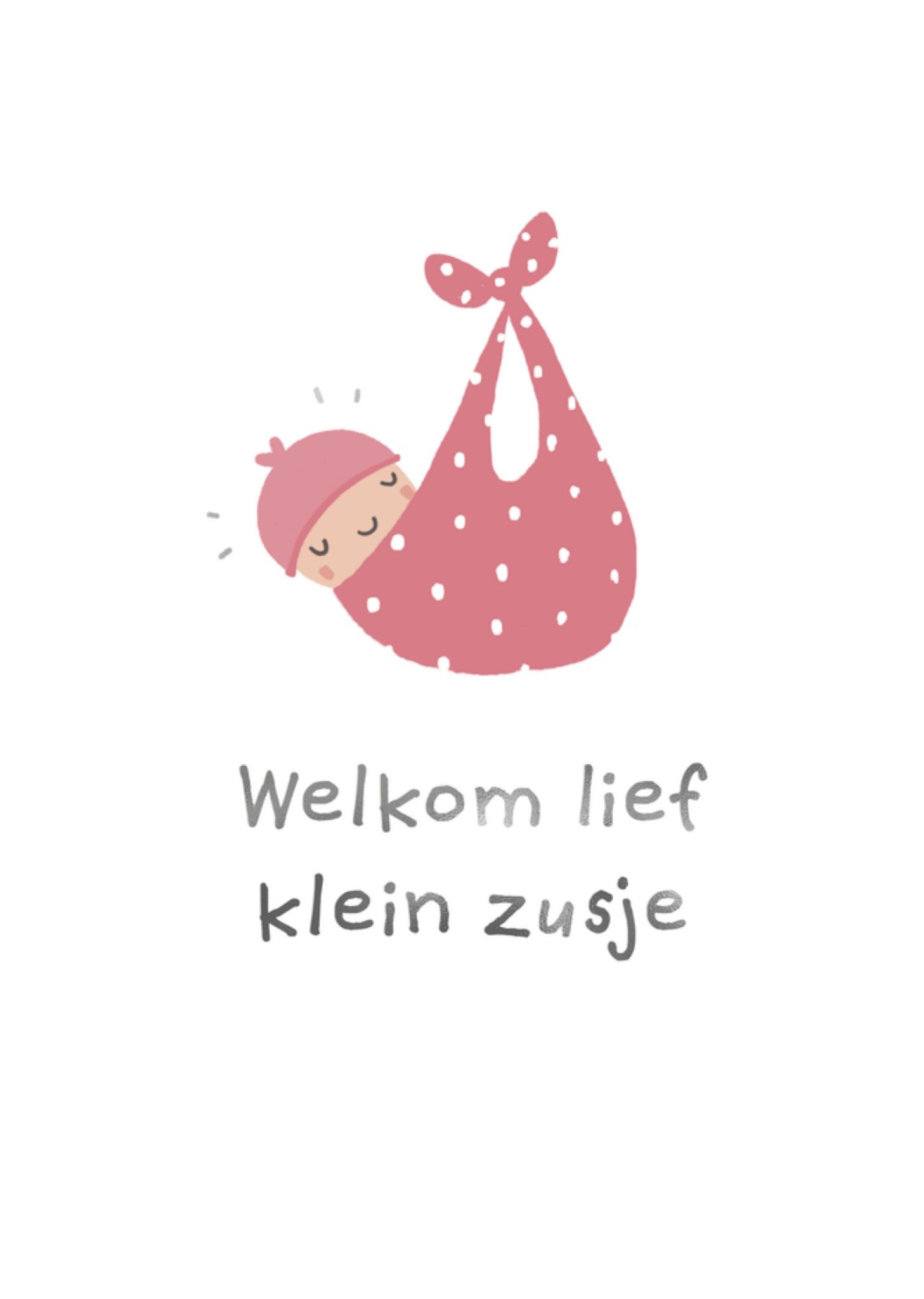Geboortekaart zusje Kaart UK Greetings