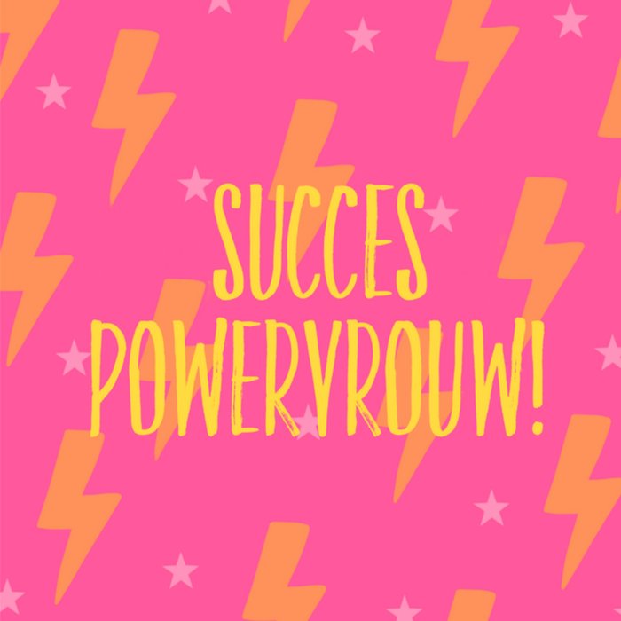 Greetz | Succeskaart | Powervrouw!