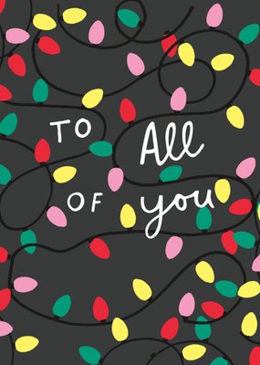  UK Greetings | Kerstkaart | To all of you