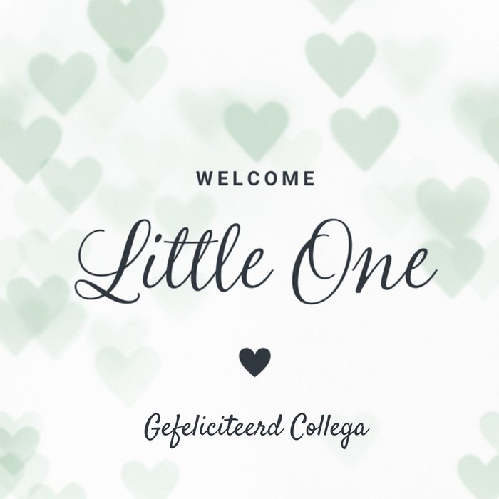 Luckz | Geboortekaart | Welcome Little One