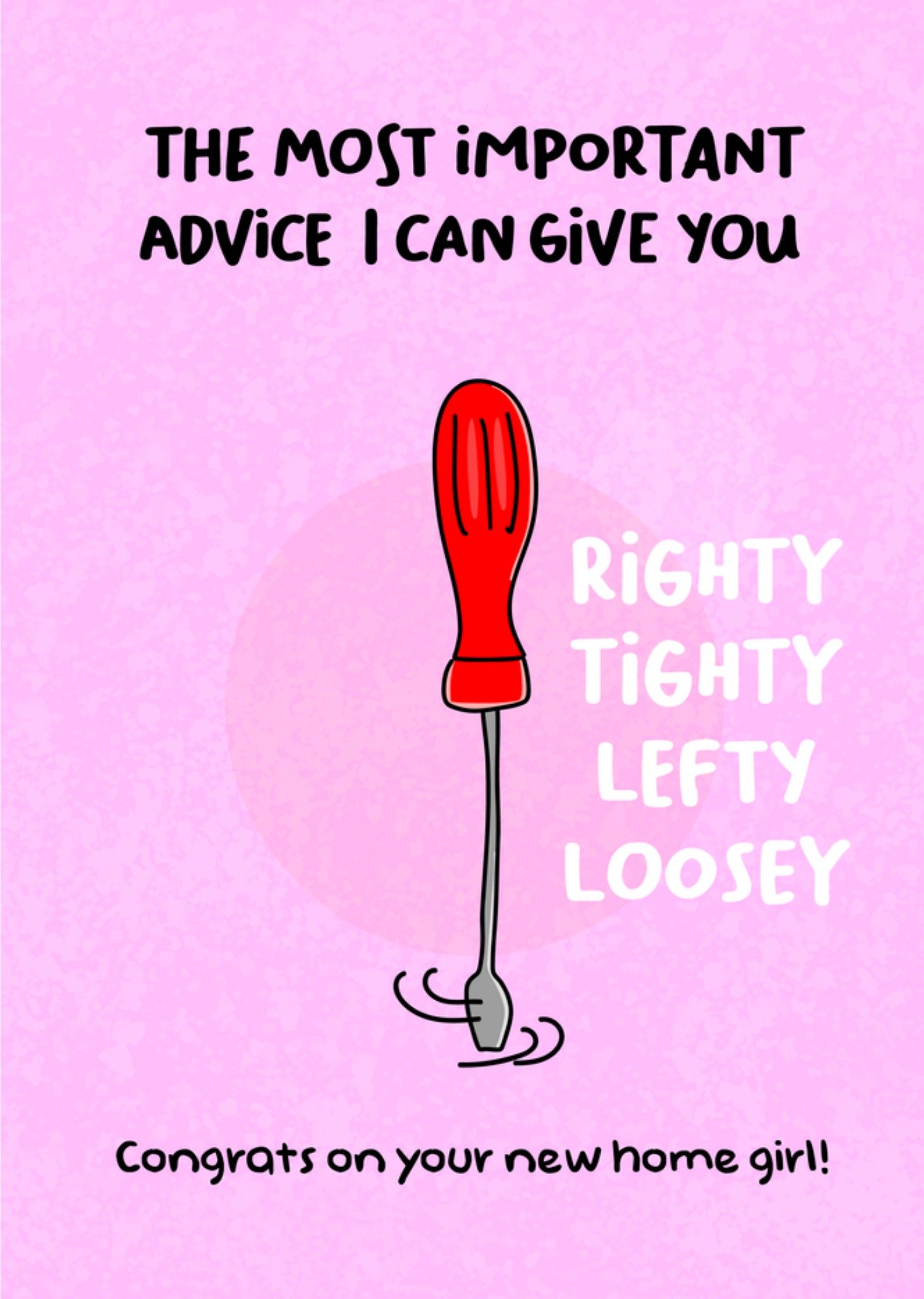 Nieuwe woning kaart Screwdriver Kaart Liefs Jansje